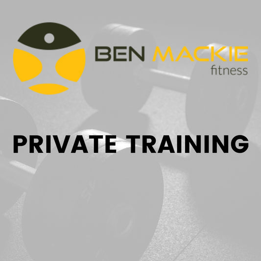 Ben Mackie Fitness 1:1 Private Personal Training Sessions