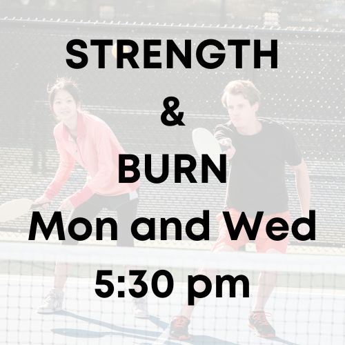 Strength & Burn with Jesse (Mon and Wed 5:30pm)