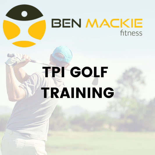 Ben Mackie Fitness Friday Morning TPI Golf Group Training